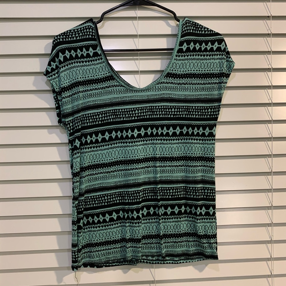 ZUMIEZ Aztec Print Tee